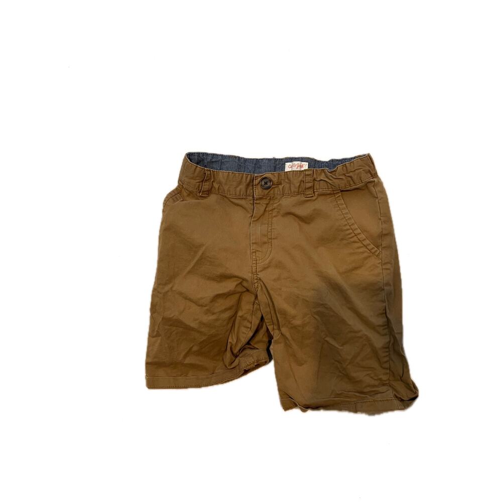 Cat & Jack Beige Chino Shorts Kids L (12)